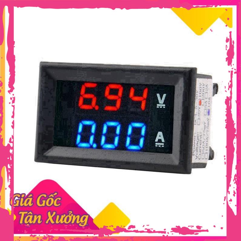 QN003 ndk13 ndk13 ndk13 Funny🎡Thiết bị đo vôn và ampe 100V 10A - anhpro