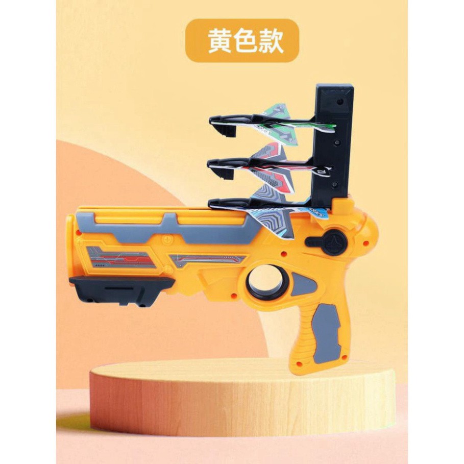 Đồ chơi phóng máy bay lượn bằng nhựa cho bé (1133BMB)