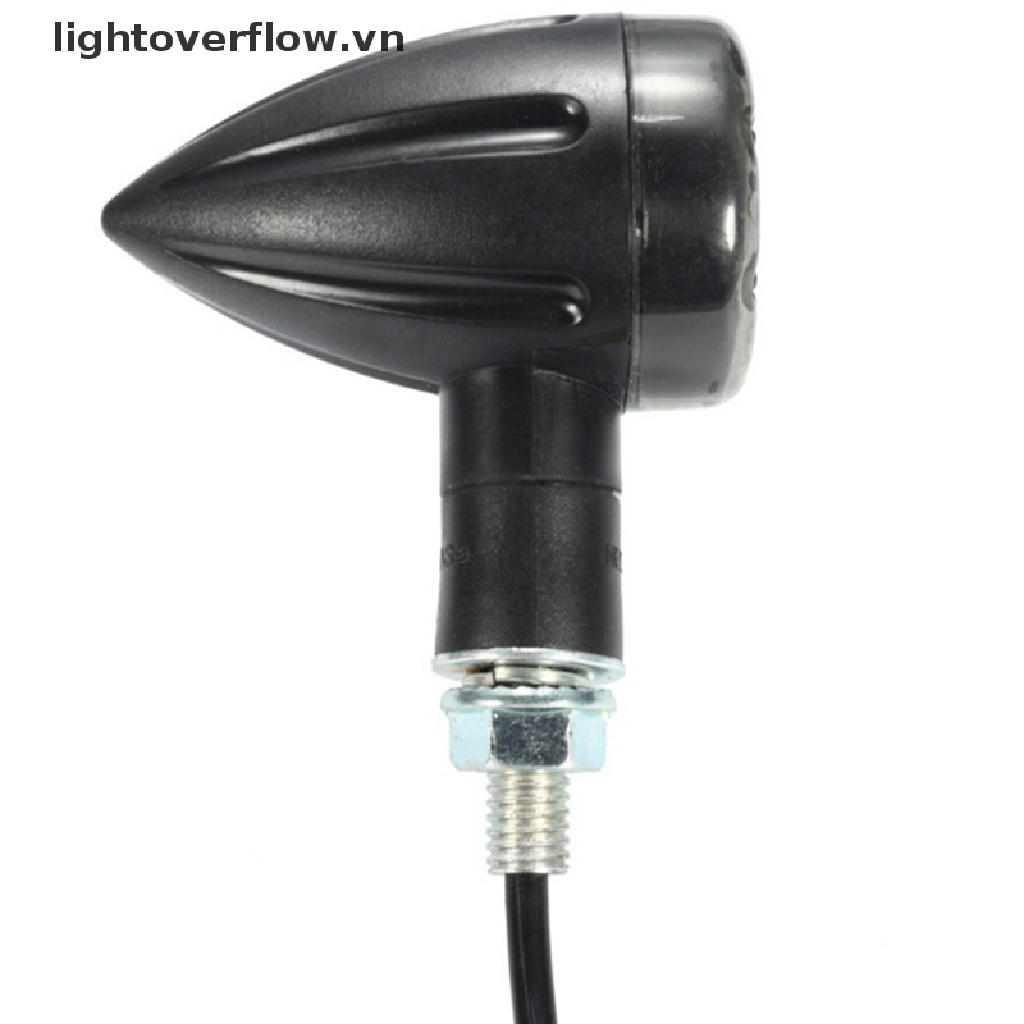 Đèn LED Tín Hiệu Xi Nhan Màu Hổ Phách + Đỏ Dành Cho Xe Máy / Xe Đạp