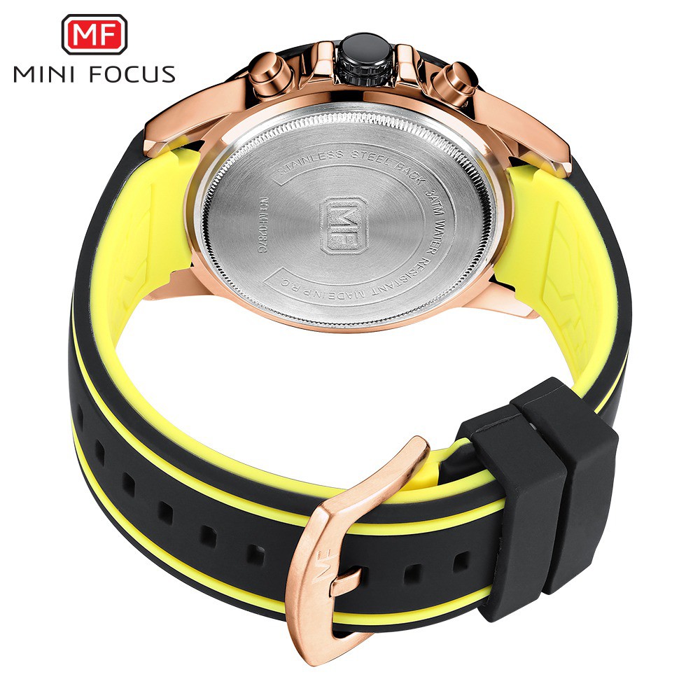 Đồng Hồ Quartz Analog Thể Thao MINI FOCUS MF0287G