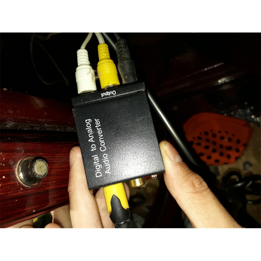 Bộ chuyển đổi âm thanh quang học Adapter chuyển Optical - RCA Audio eValu LDTA-01