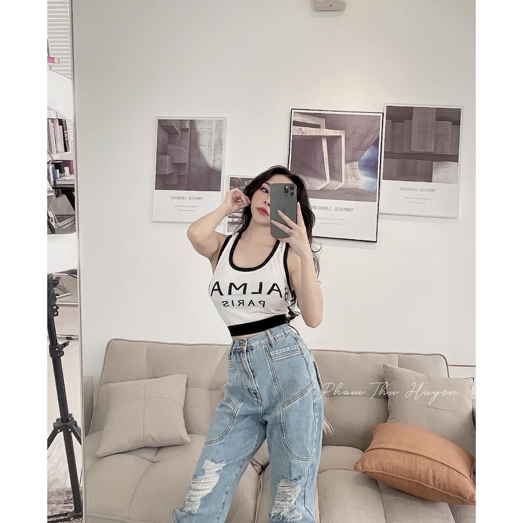 Áo thun ba lỗ croptop in siêu hot - freesize dưới 51kg - carotshop | BigBuy360 - bigbuy360.vn