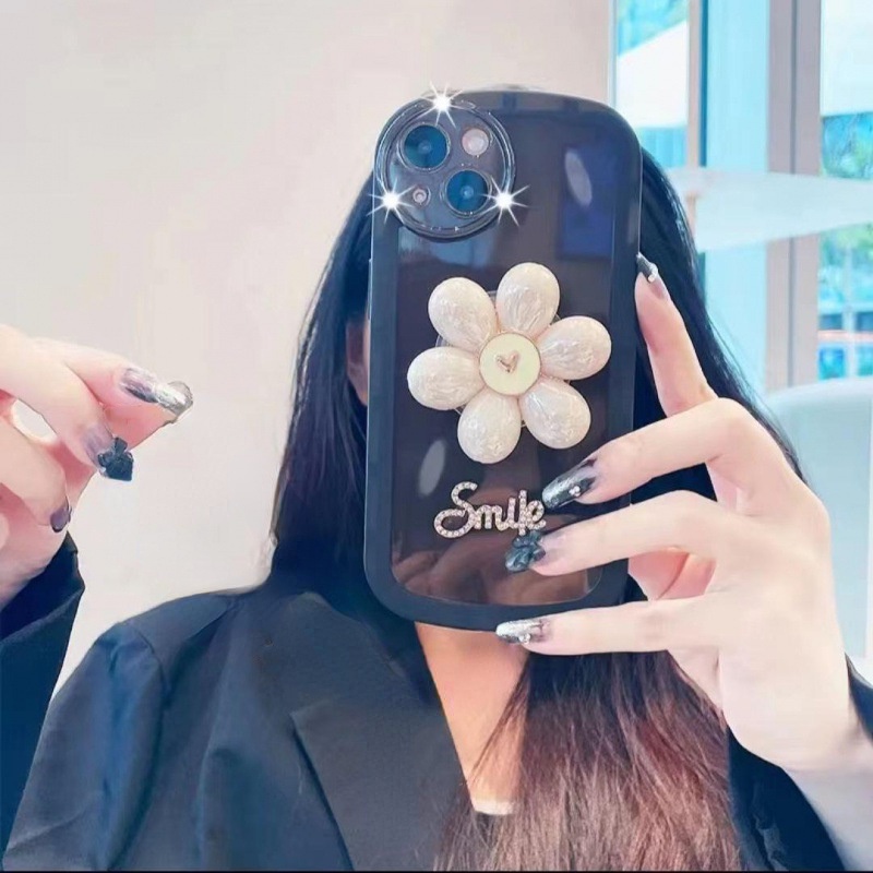 Ốp Điện Thoại TPU Silicon Mềm Trong Suốt Họa Tiết Hoa Cho Iphone 7G 8G SE 2020 7P 8P 14 13 12 11 Pro Max XS Max XR X XS