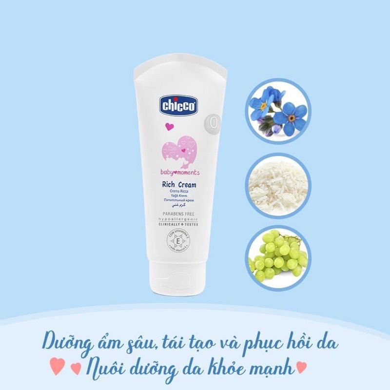 KEM DƯỠNG ẨM RICH CREAM CHICCO