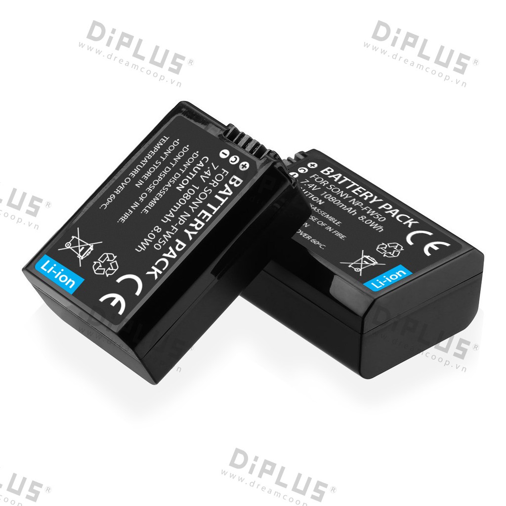 Pin máy ảnh Sony NP-FW50, pin Sony Nex 3, NEX 5, Nex 6, NEX 7, A6000, A6300, A7, A7 series