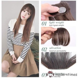Tóc mái ngố giả thời trang cho nữ