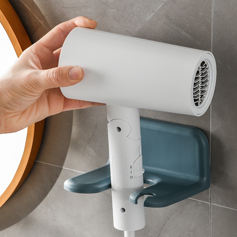 Giá Đỡ Máy Sấy Tóc Gắn Tường Tiện Dụng Cho Gia Đình
