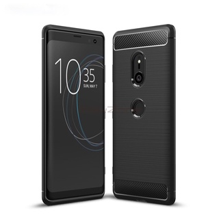 Ốp Điện Thoại Sợi Carbon Chống Sốc Cho Sony Xperia XZ3 XZ1 XZ2 Premium Sony Xperia XZ2 Compact XZ1