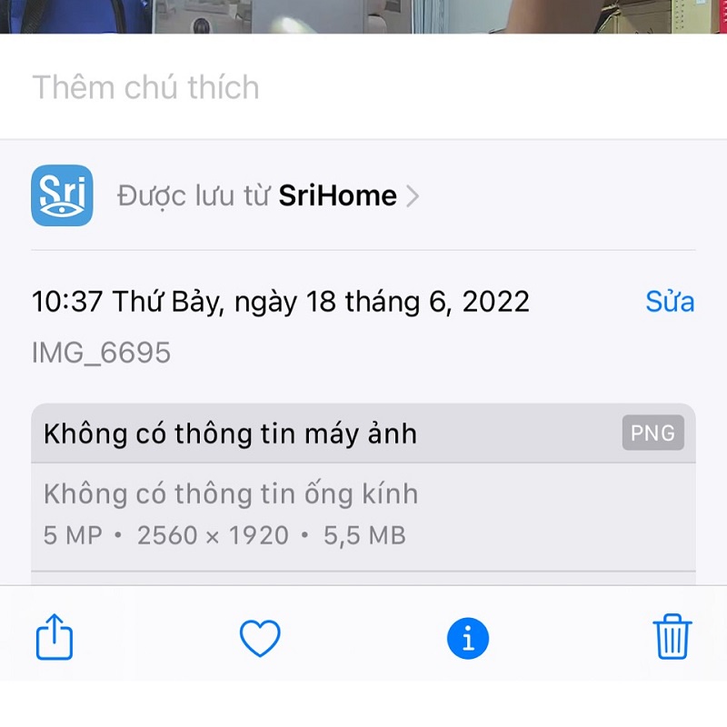 Camera IP wifi SriHome SP019 siêu nét 5.0MPx QHD 2K+ độ phân giải 2560 x 1920 - đèn trợ sáng màu ban đêm