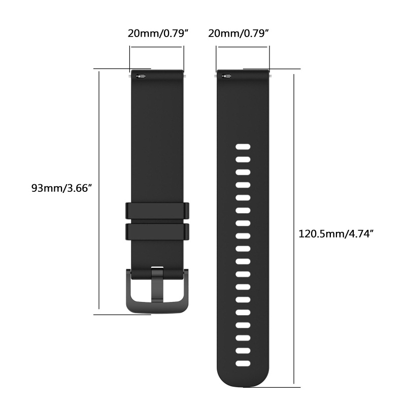 Dây Đeo Thay Thế Bằng Silicon Mềm Thoáng Khí Cho Đồng Hồ Thể Thao Thông Minh Omega-