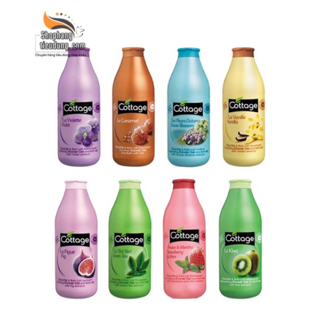 🎀Sữa tắm cottage 750ml