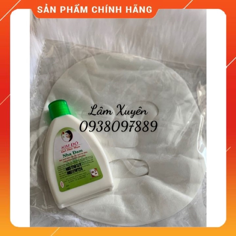 Gel lột mụn đầu đen Kim Đô 200ml ♦️CHÍNH HÃNG♦️ dạng gel sệt, hút mạnh, mùi thơm lột sạch mụn đầu đen, mụn cám