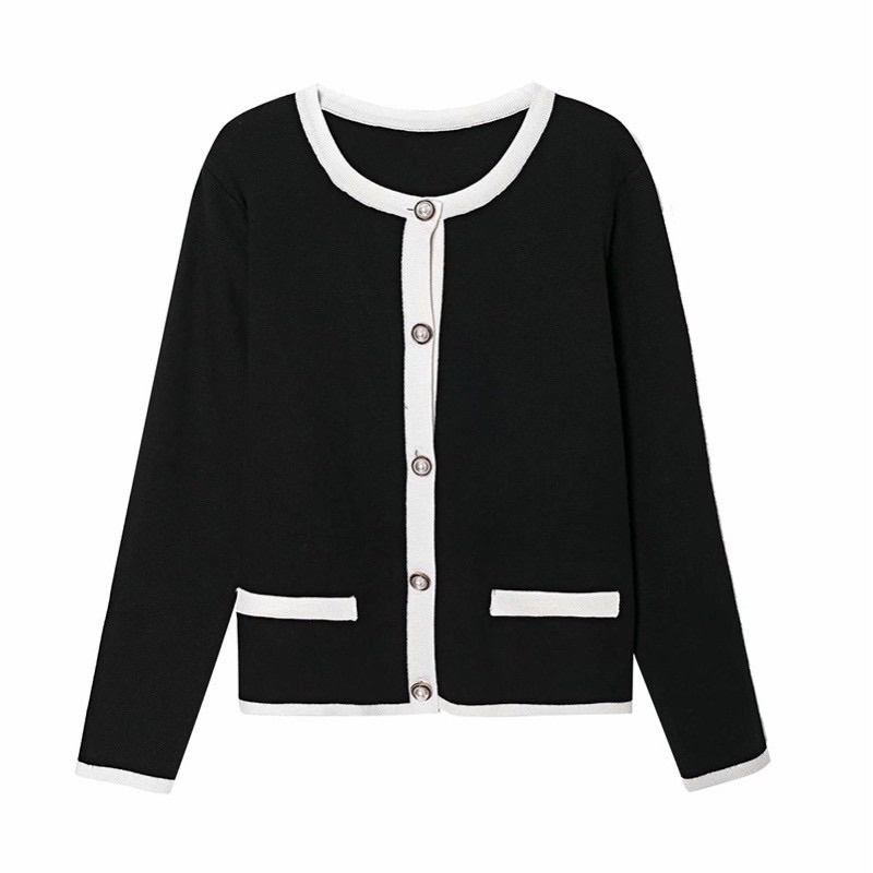 Áo cardigan len dệt kim sang chảnh giống Rosé BLACKPINK