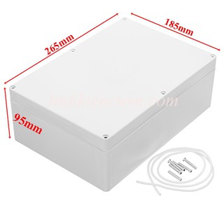 Hộp nhựa 265*185*95mm chống nước