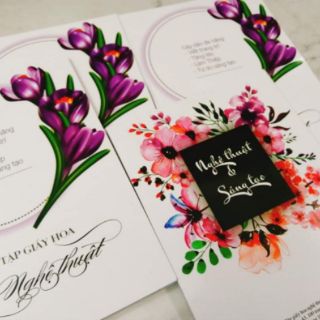 🌸🌸   SỔ NOTE GIẤY HOA A5   🌸🌸 (quyển 200 trang)