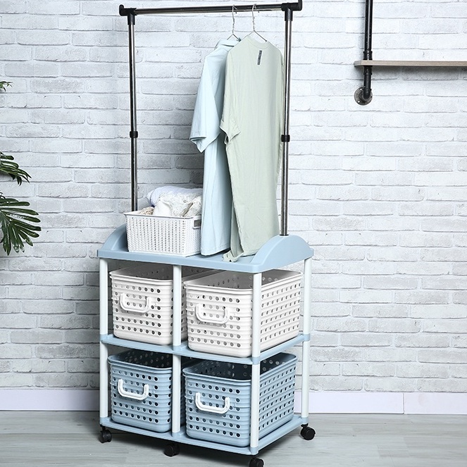 Kệ treo quần áo Tokyo INOCHI thiết kế thông minh linh hoạt, tiện xếp gọn reo quần áo ngăn nắp gọn gàng KE003
