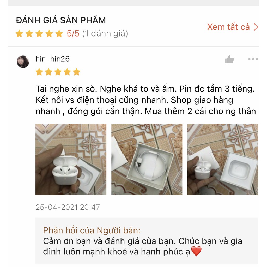 [ Hàng xịn] Tai nghe airpods 2 không dây, định vị , đổi tên, setting, âm to , bá ấm , ios và android.Cam kết hàng y hình