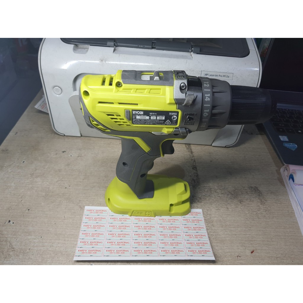 Thân khoan ryobi 18V 3 chức năng R18PD3