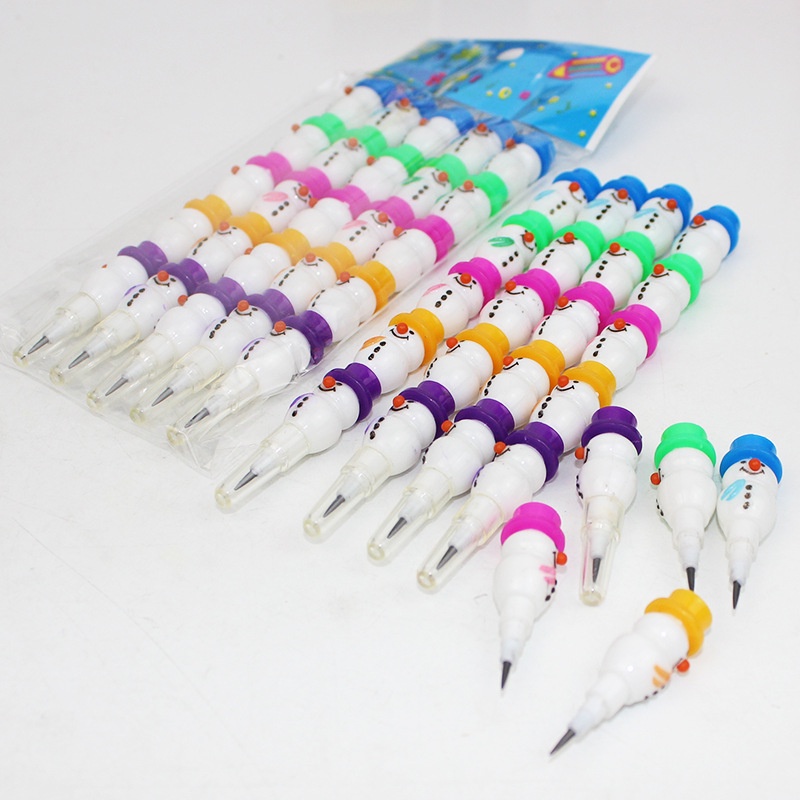 1 Đồ Chuốt Bút Chì Hình Hoạt Hình Giáng Sinh