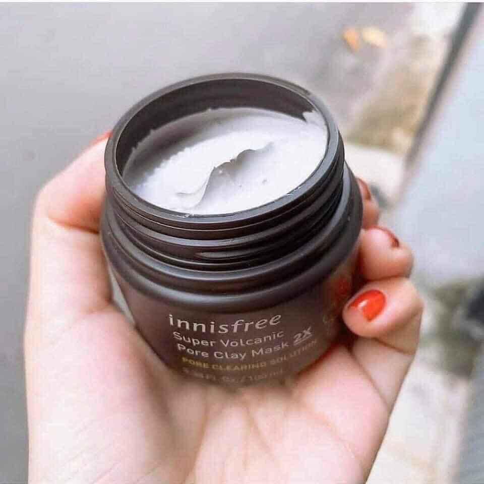 Mặt Nạ Đất Sét Innisfree Super Volcanic Pore Clay Mask 2X 100ml