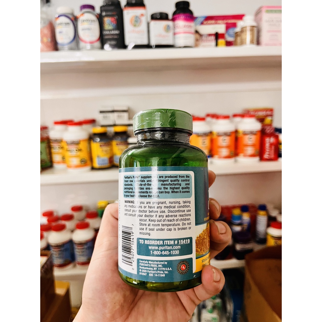 Viên Uống Tinh Chất Nghệ Turmeric Curcumin- Puritan’s Pride 180 Viên Của Mỹ