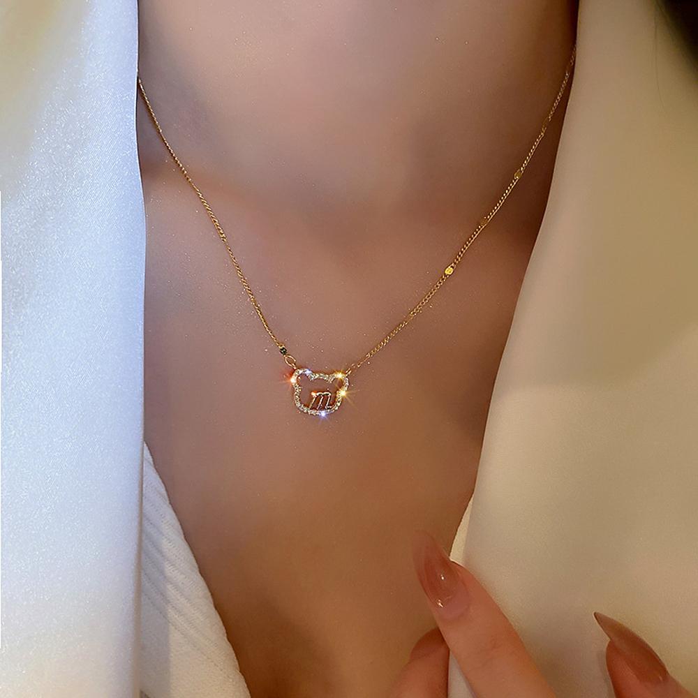 Vòng cổ Mặt Hình Gấu Thời Trang Cho Nữ