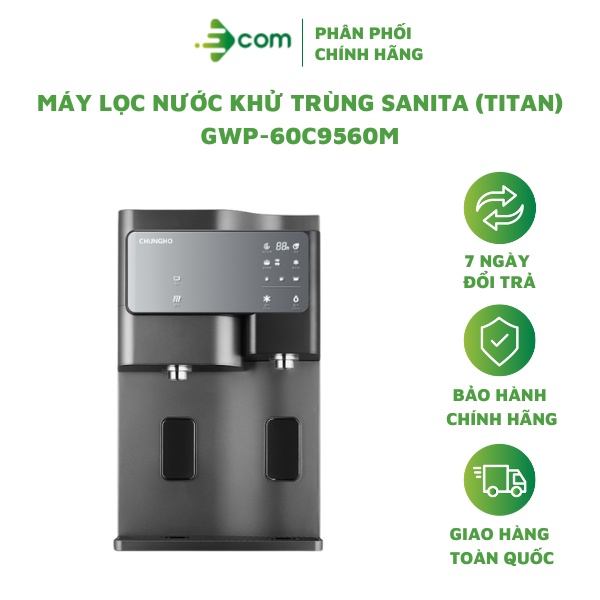 Máy lọc nước làm đá khử trùng ChungHo Nais SANITA (TITAN) WI-60C9560M