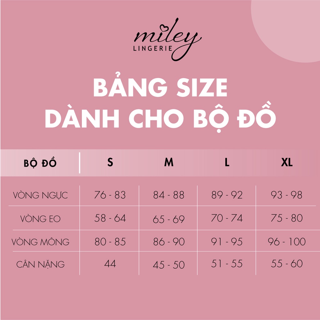 [QUÀ TẶNG 70K]Đồ Mặc Nhà Hai Dây Sexy Vải Sợi Thiên Nhiên Cao Cấp Miley Lingerie Bamboo CBM0202