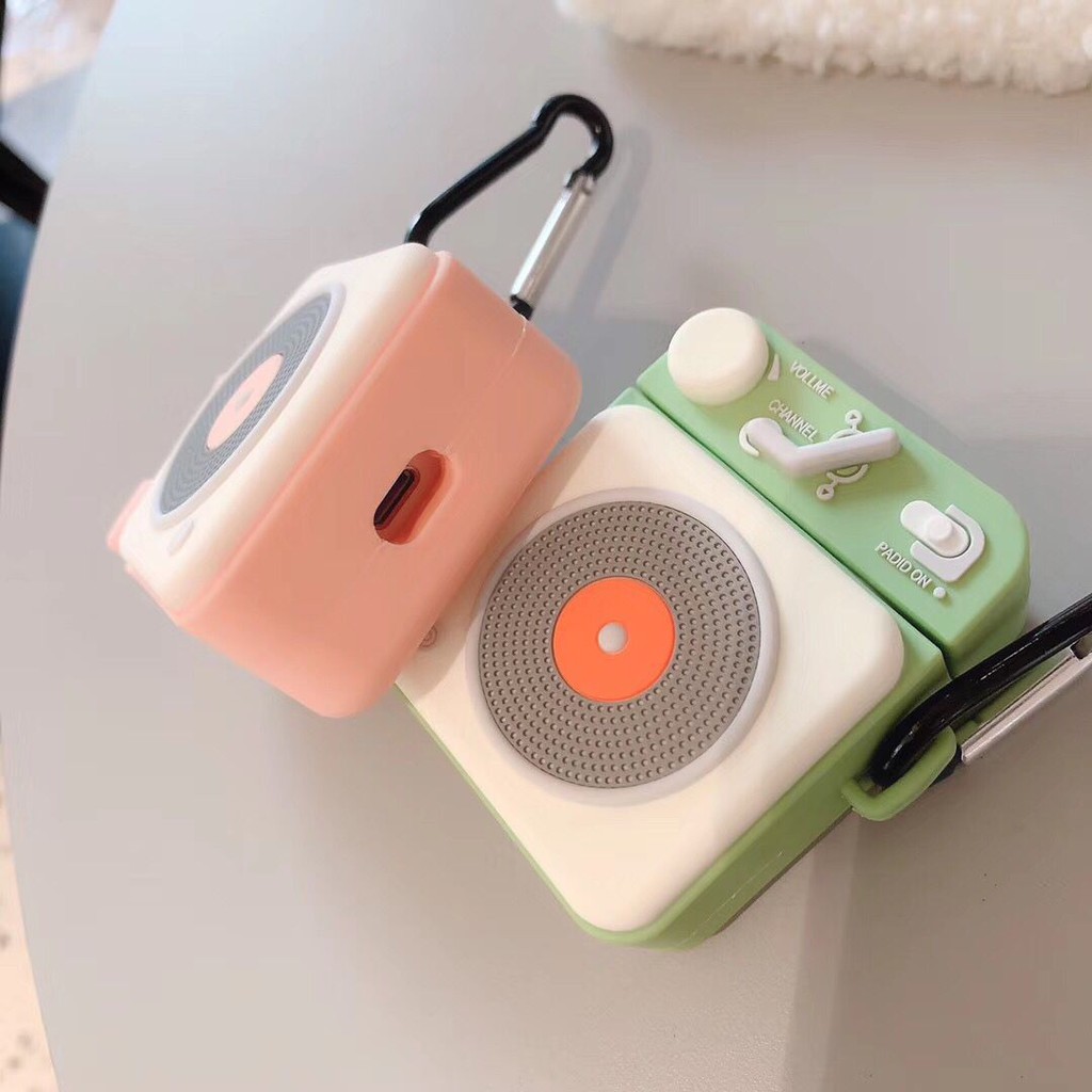 Case Airpods Radio Retro cho AirPods 1/2/Pro - airpod case