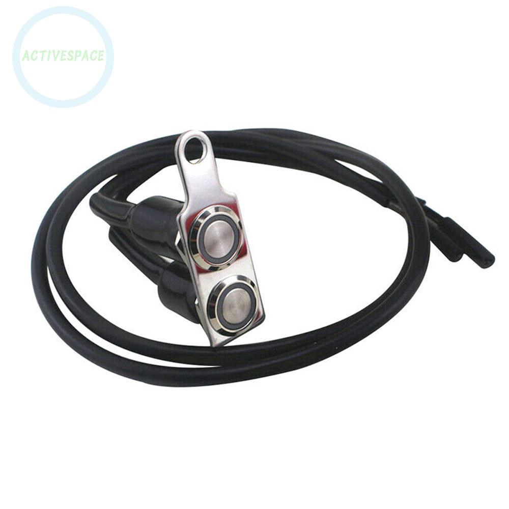 Công tắc DC 12V chống thấm nước có đèn LED sáng gắn tay cầm xe máy chất lượng cao