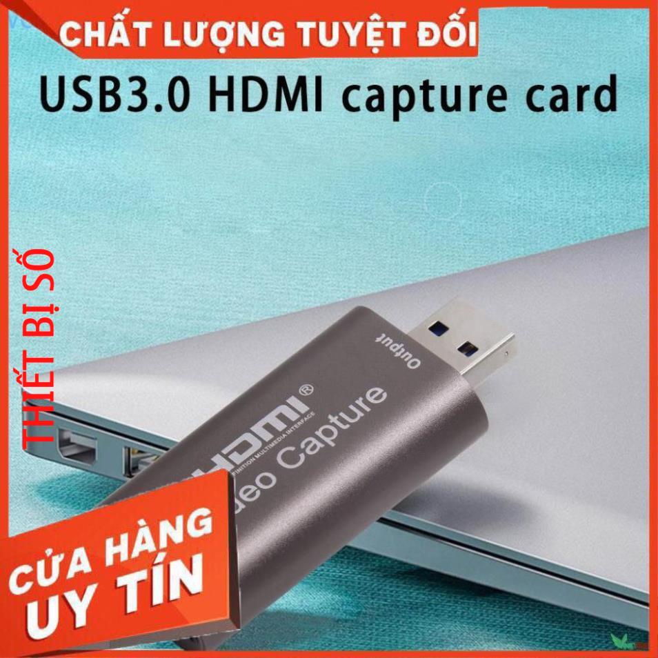 Capture card HD USB 3.0 dùng chuyển đổi video âm thanh HD 1080p 60fps -dc4529