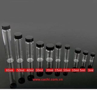 Chai thủy tinh 5ml