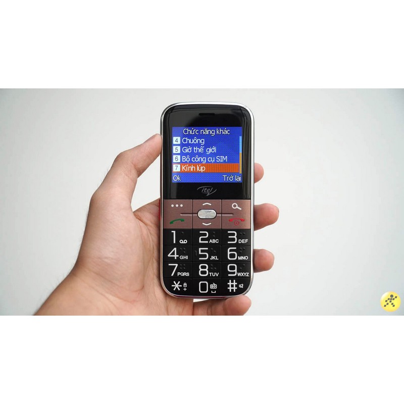 [Mã ELMS5 giảm 7% đơn 300K] itel It2590 Điện thoại dành cho người già chữ to, loa to, pin bền tặng đốc sạc