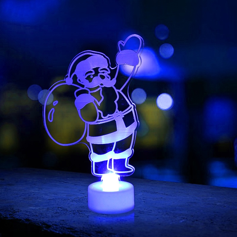 Cây Thông Noel / Người Tuyết Có Đèn LED Nhiều Màu Trang Trí Giáng Sinh / Năm Mới