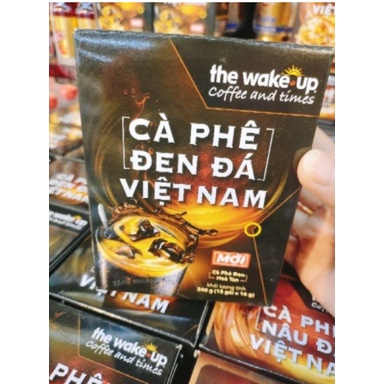 CÀ PHÊ ĐEN ĐÁ,NÂU ĐÁ Wake Up HỘP 240G