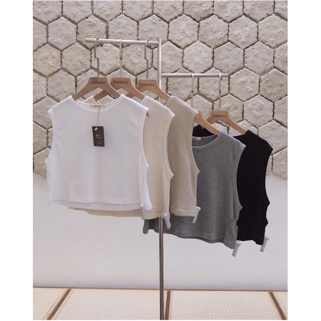 Áo thun crop mềm mịn