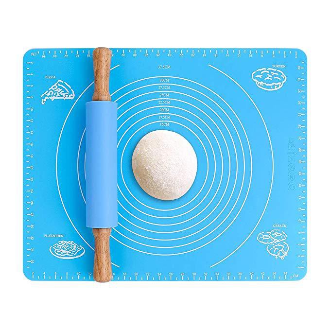 Tấm nhào bột chống dính silicon 50x40cm trọng lượng 170gram