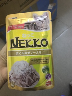 Pate cho mèo Nekko 70gr