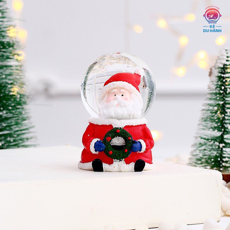 Quả cầu đầu Noel - Trang trí giáng sinh Noel, quà tặng - Kẻ Du Hành