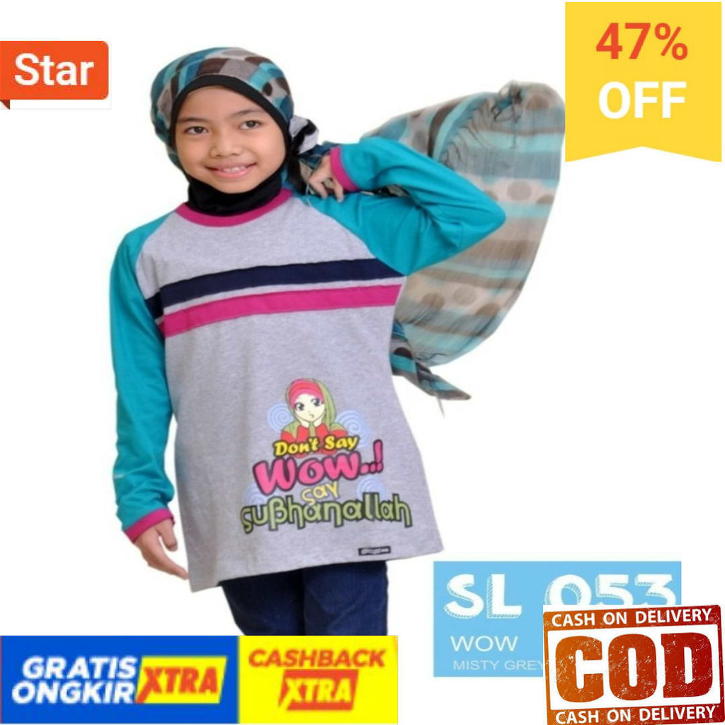 Áo thun tay ngắn in chữ RAMADHAN BOCIL PAUD dành cho học sinh trung học SL053