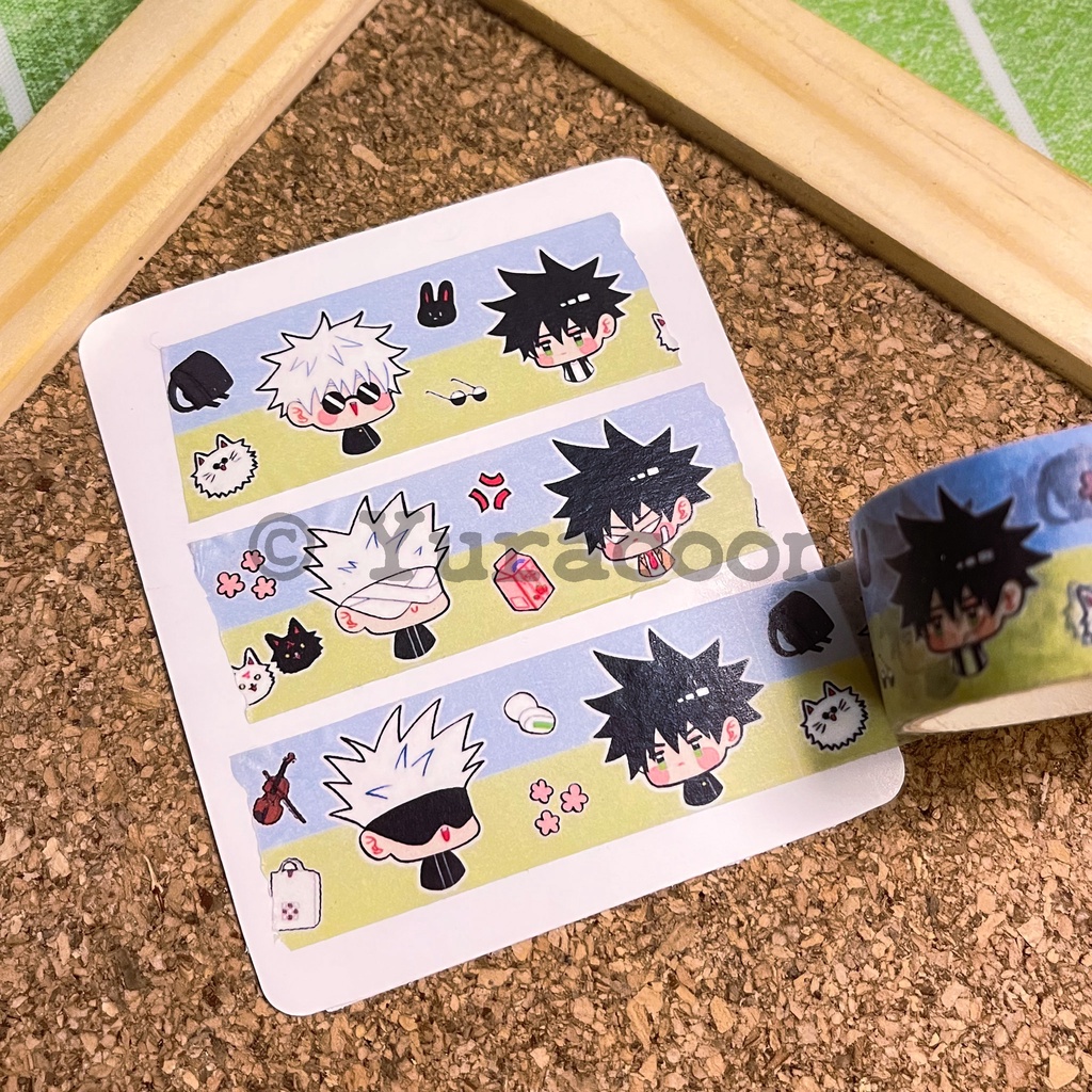 Giấy ghi chú và washi tape GoFushi