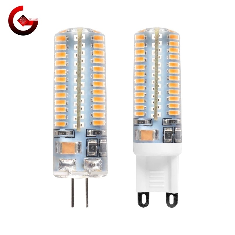 Bóng Đèn LED Halogen G4 G9 12V 220V AC DC 1w 2w 3w 4w 5w 6w 40w 60w 360 Độ Chất Lượng Cao