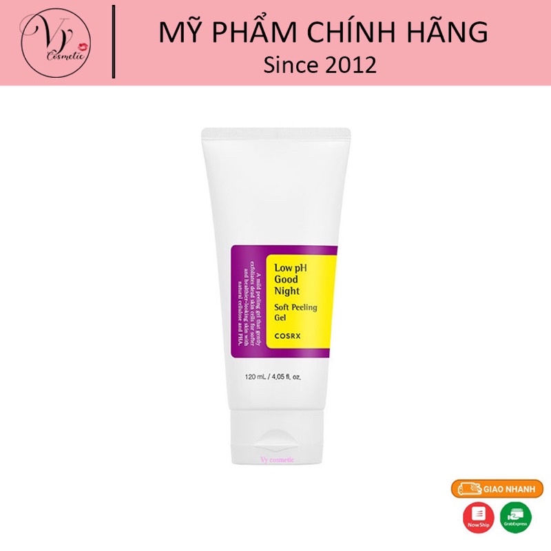 [HOT] Gel tẩy da chết cho da nhạy cảm COSRX Low pH Good Night Soft Peeling Gel 120ml