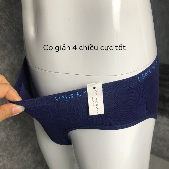 Quần Sịp Nam SN01, Vải Thun Lạnh Cao Cấp 100% Cotton, Co giãn Thoải mái, Thấm hút Mồ Hôi Cực Đỉnh