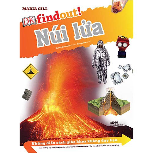 Sách - Bộ DK Findout - Những điều sách giáo khoa không dạy bạn - Núi lửa