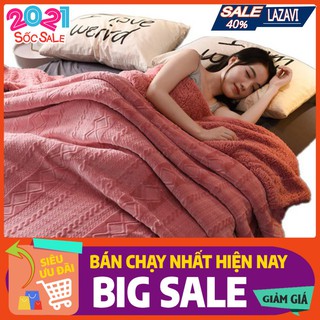 Chăn Cừu Len Cao Cấp Siêu Nhẹ Siêu Ấm