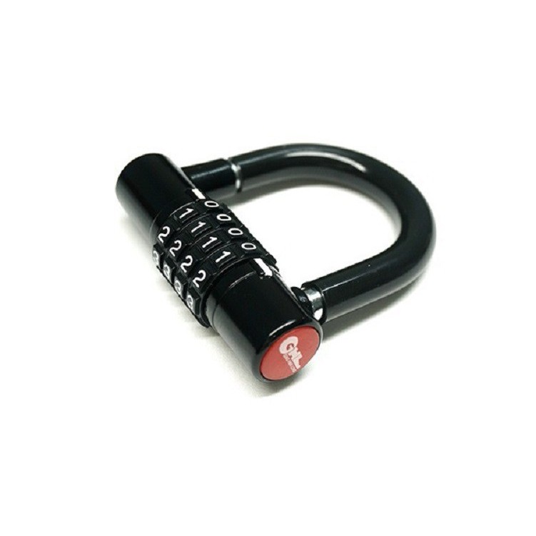 Ổ Khóa Mã Số Chữ U 4 Vòng Xoay - Ổ Khóa Mật Mã Không Cần Chìa