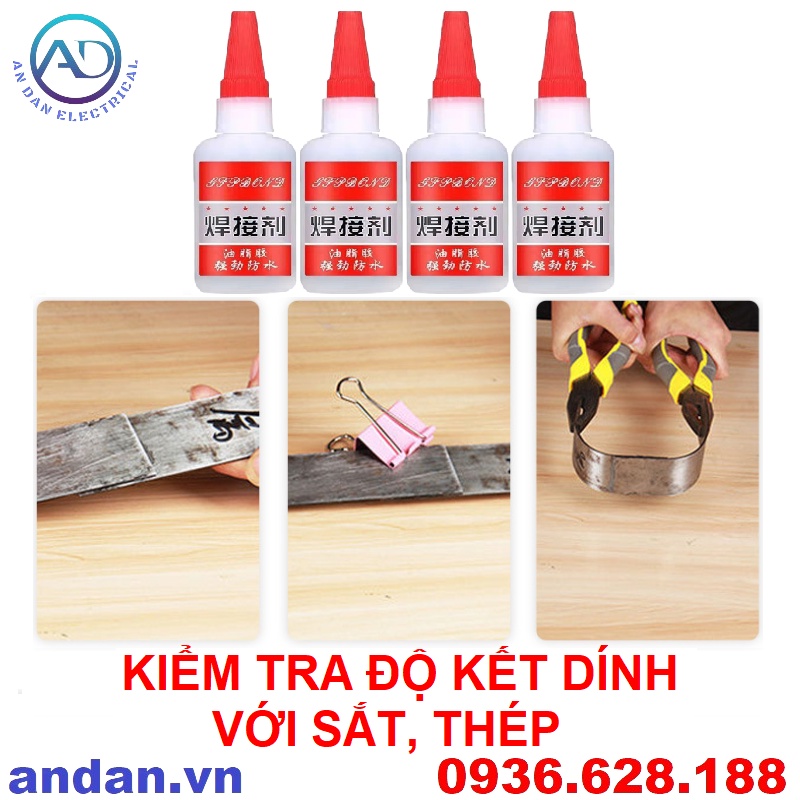 Keo Dán Siêu Dính Đa Năng Mọi Chất Liệu Cực Mạnh, Gấp 80 Keo 502 Dán Sắt, Dán Đá, Dán Nhựa, Dán Gỗ