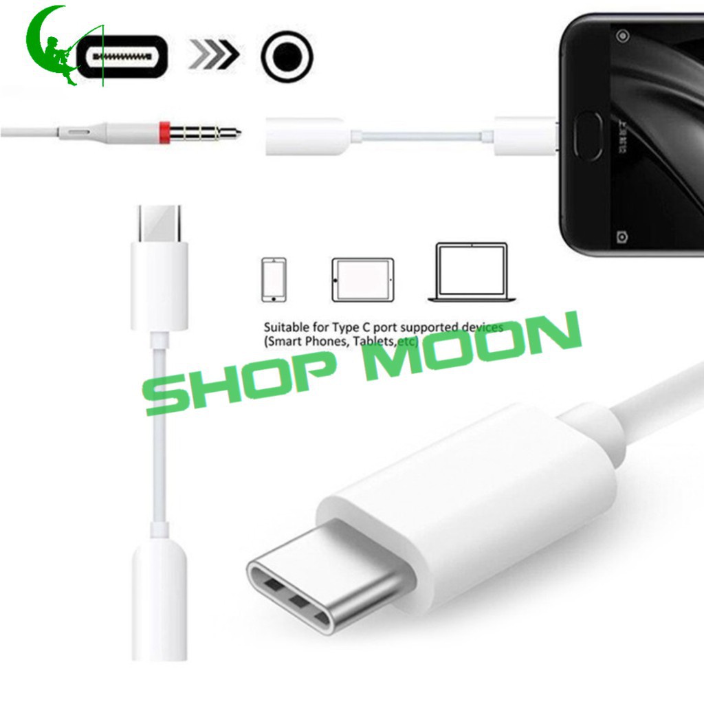 Cáp chuyển đổi cổng IP sang jack tai nghe 3.5 mm - chuyển tai nghe IP sang jack 3.5