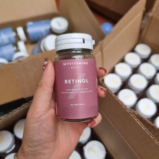 Viên uống Retinol Myvitamins Beauty 90 viên làm sáng da chống lão hóa UK - shop momo